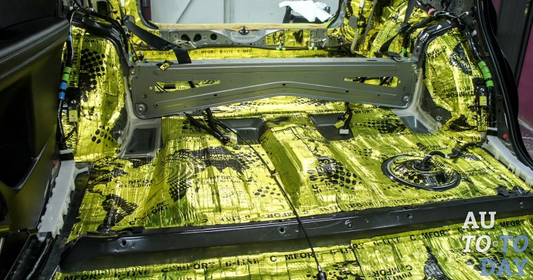 Шумоизоляция вашего Lexus со скидкой 30%