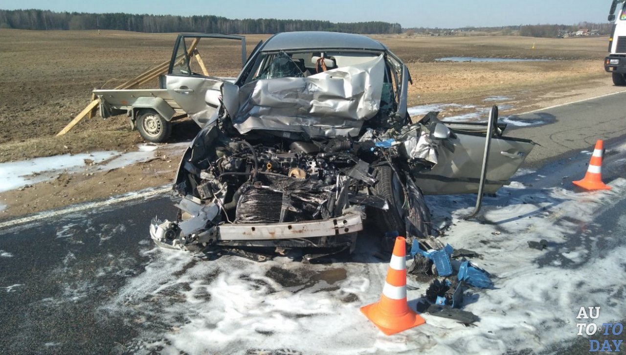 ДТП при обгоне