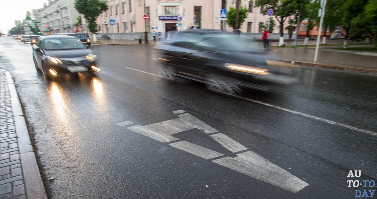 как ездить по выделенной полосе без штрафов