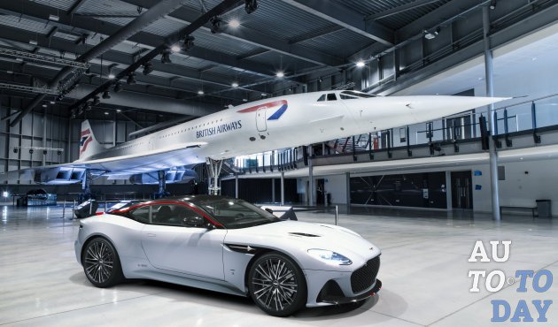 Aston Martin посвящает особую версию DBS Superleggera сверхзвуковому авиалайнеру Concorde