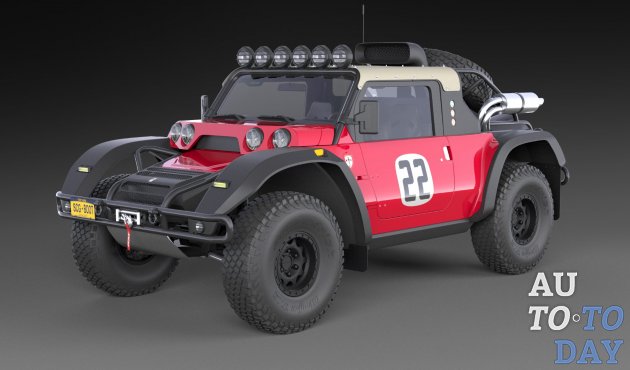 Внедорожник Boot SCG финишировал в Baja 1000 