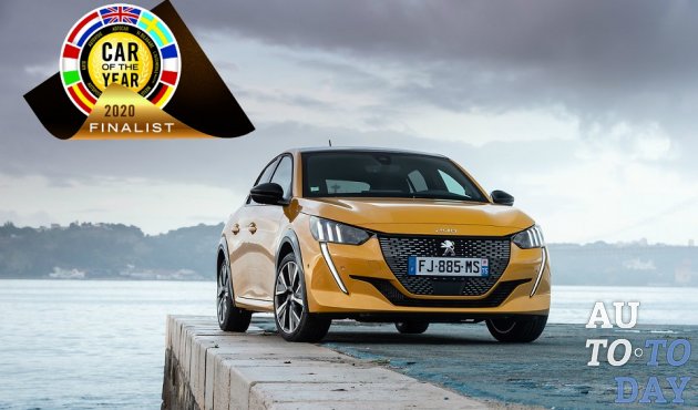 Новый PEUGEOT 208 составит конкуренцию BMW, Porsche и Tesla в борьбе за титул «Автомобиль года 2020» в Европе