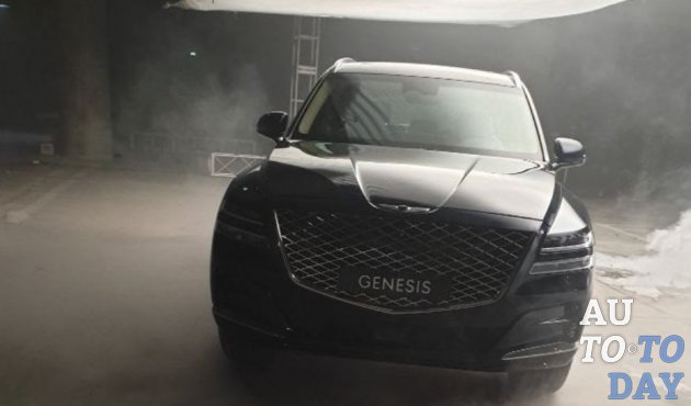 Роскошный внедорожник Genesis GV80 снова «словили»  