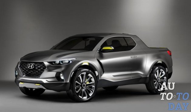 Пикап Hyundai Santa Cruz замечен на тестах