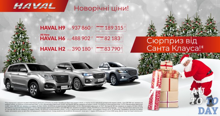 Новогодняя акция Haval