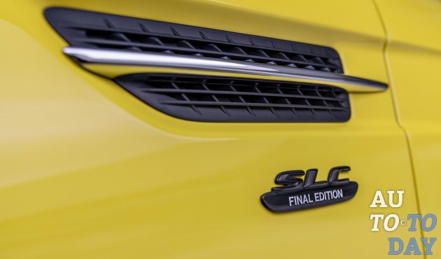 Спецвыпуск Mercedes-Benz SLC Final Edition поступил в продажу