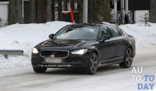Volvo S90 и V90 замечены во время очередных тестов  