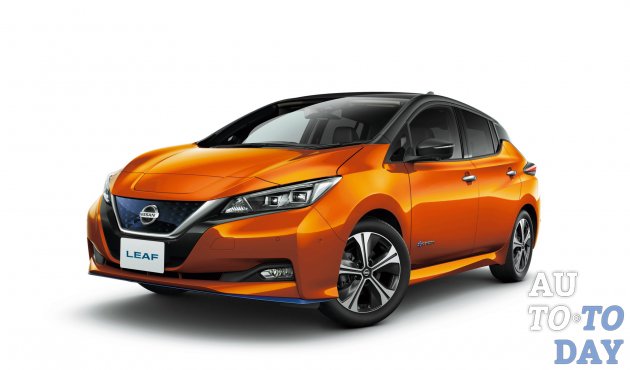 Новый Nissan Leaf расширяет ассортимент технологий и вариантов отделки