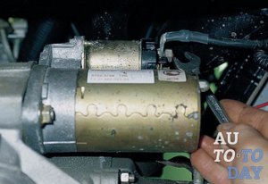 Установка стартера Установка стартера