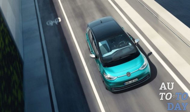 Новогодняя открытка от VW: Санта оказался за рулём нового хэтчбека ID