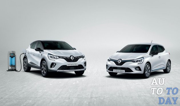 Renault запускает плагин-гибрид Captur и гибридный Clio