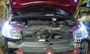 Установка ксенона