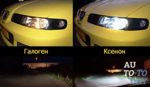 Отличия галогена и ксенона