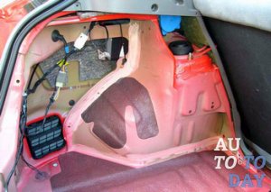 Шумоизоляция багажника Шумоизоляция багажника