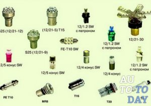 Лампы автомобильные