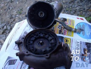 Чистка турбины Чистка турбины